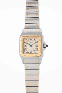 Cartier Cartier Santos 1566 29mm Stainless steel White