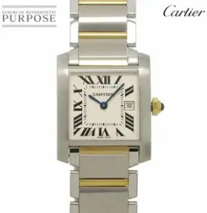 Cartier Cartier Tank Française W51012Q4 25mm Stainless steel