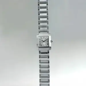 Cartier Cartier Tank Française WSTA0065 21mm Stainless steel Silver