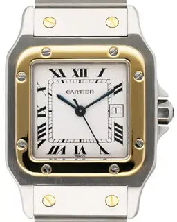 Cartier Cartier Santos de Cartier 2961 29mm Stainless steel White