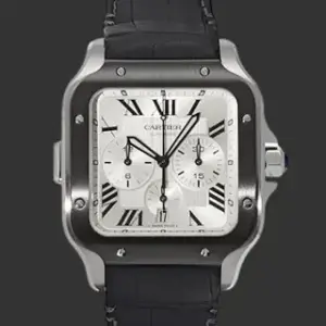 Cartier Cartier Santos de Cartier WSSA0017 43mm Stainless steel Silver