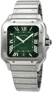 Cartier Cartier Santos de Cartier WSSA0062 40mm Stainless steel Green