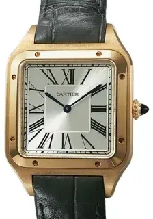 Cartier Cartier Santos Dumont WGSA0032 46mm Rose gold Silver