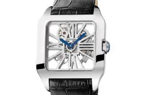 Cartier Santos Dumont Skeleton