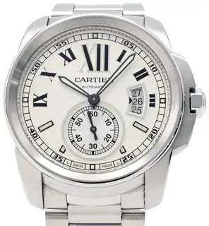 Cartier Cartier Calibre de Cartier W7100015 Stainless steel Silver