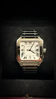 Cartier Cartier Santos de Cartier Stainless steel Silver