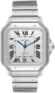 Cartier Cartier Santos de Cartier WSSA0018 40mm Stainless steel Silver