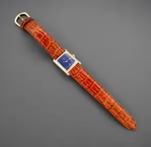 Cartier Cartier Tank 22mm Gold-plated Midnight blue