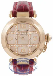 Cartier Cartier Pasha 2620 33mm Rose gold Pink