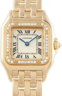 Cartier Cartier Panthère WF3070B9 22mm Yellow gold White