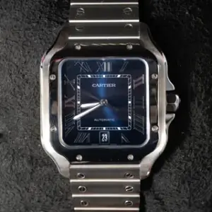 Cartier Cartier Santos de Cartier WSSA0030 40mm Stainless steel Blue