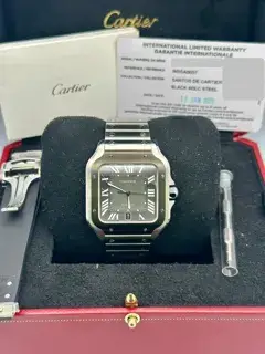 Cartier Cartier Santos de Cartier WSSA0037 40mm Stainless steel Gray