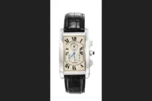 Cartier Cartier Tank Americaine 2312 27mm White gold Cream