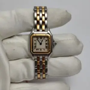 Cartier Cartier Panthère 166921 22mm Yellow gold and Stainless steel White