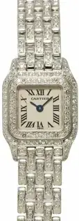 Cartier Cartier Mini Panthere WF3210FK 17mm White gold Silver