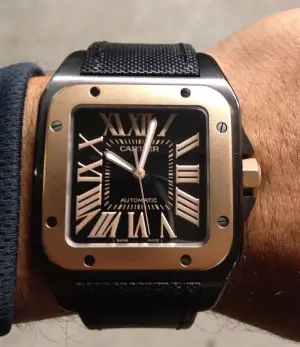 Cartier Santos 100