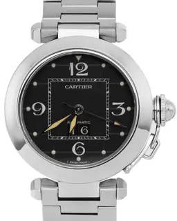 Cartier Cartier Pasha de Cartier 2475 35mm Stainless steel Black
