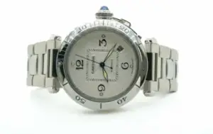 Cartier Cartier Pasha W31031H3 38mm Stainless steel Silver