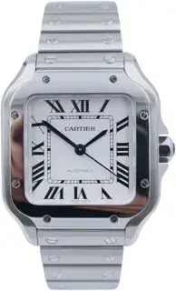 Cartier Cartier Santos de Cartier 4075 / WSSA0029 35mm Stainless steel Silver