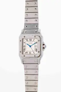Cartier Cartier Santos 2960 30mm Stainless steel White