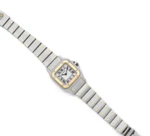Cartier Cartier Santos 27mm Stainless steel White