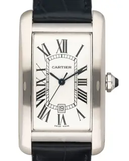 Cartier Cartier Tank Americaine W2605556 27mm White gold Silver