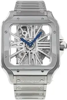 Cartier Cartier Santos de Cartier WHSA0007 40mm Stainless steel