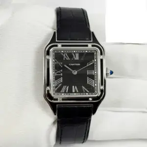 Cartier Cartier Santos Dumont WSSA0046 31.5mm Stainless steel Black