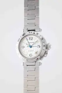Cartier Cartier Pasha 2377 36mm Stainless steel White