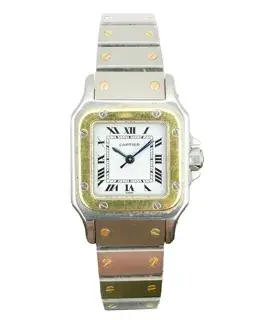 Cartier Cartier Santos Galbée 24mm Stainless steel White