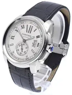 Cartier Cartier Calibre de Cartier W7100013 42mm Stainless steel Silver