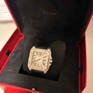 Cartier Cartier Santos 100 2656 38mm Stainless steel White