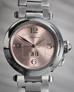Cartier Cartier Pasha de Cartier 2475 35mm Stainless steel Pink