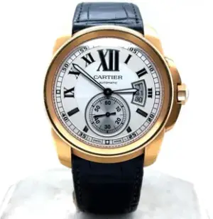 Cartier Cartier Calibre de Cartier W7100009 42mm Rose gold Silver