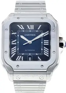 Cartier Cartier Santos de Cartier WSSA0013 40mm Stainless steel Blue