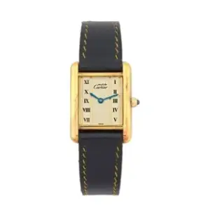 Cartier Cartier Tank 3 66001 21mm Vermeil Cream