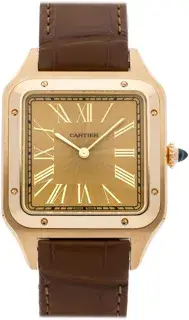 Cartier Cartier Santos Dumont WGSA0111 34mm Yellow gold Golden