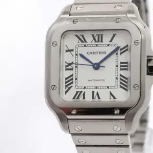 Cartier Cartier Santos de Cartier WSSA0029 35.1mm Stainless steel Silver