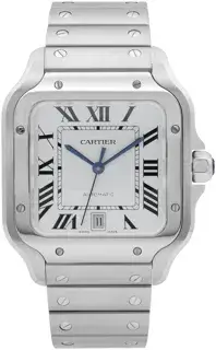 Cartier Cartier Santos de Cartier WSSA0018 39mm Stainless steel Silver