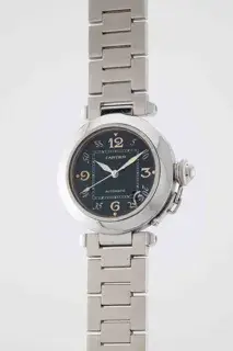 Cartier Cartier Pasha 2324 36mm Stainless steel Black