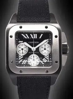 Cartier Cartier Santos 100 XL W2020005 46.5mm Titanium Black