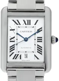 Cartier Cartier Tank Solo W5200028 31mm Stainless steel Silver