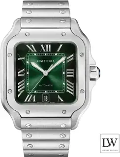 Cartier Cartier Santos WSSA0062 42mm Stainless steel Green