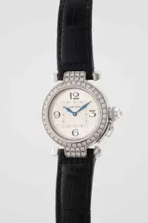 Cartier Cartier Pasha 2813 32mm 18k white gold Silver