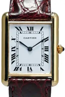 Cartier Cartier Tank Louis 866001 21mm Yellow gold White