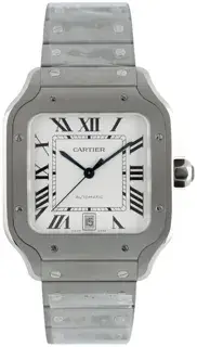 Cartier Cartier Santos WSSA0089 40mm Stainless steel Silver