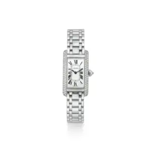 Cartier Cartier Tank Americaine WB7018L1 19mm 18k white gold Silver