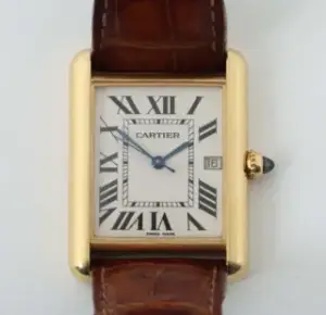 Cartier Cartier Tank 18k yellow gold White