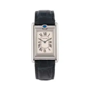 Cartier Cartier Basculante 2405 23.5mm Stainless steel White