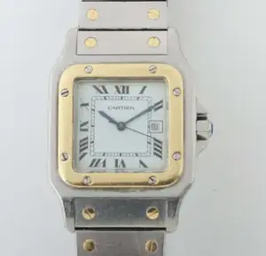 Cartier Cartier Santos Stainless steel White